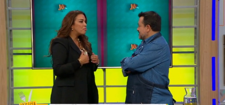 Marlen olivari y leo caprile