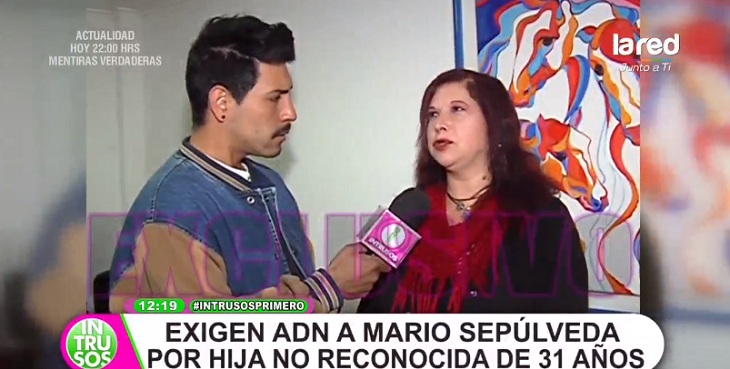 mujer exige prueba de adn a mario sepulveda