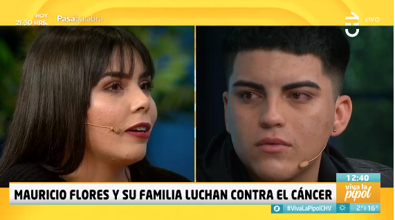 Esposa de Mauricio Flores relató su lucha contra el cáncer en Viva la Pipol