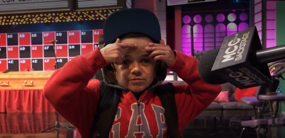 Miguelito mostró las heridas de su accidente en pleno ensayo de Morandé