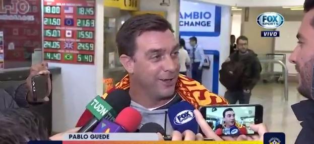 Guede y su insólita confesión al llegar al Morelia de México: 