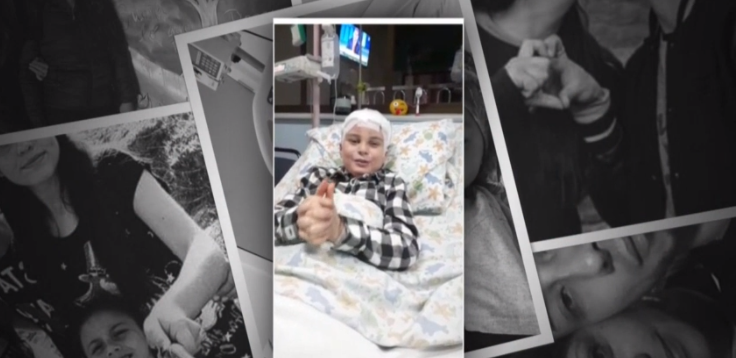 Pequeño invitado cautivó en 'Contra viento y marea': sufre con tumor cerebral