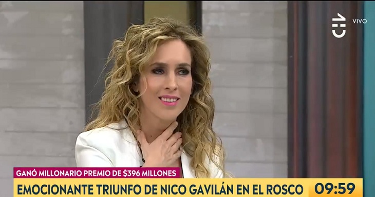 paulina rojas sorprendida con broma de nico gavilan