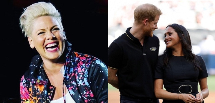 La férrea defensa de Pink a duques de Sussex: 