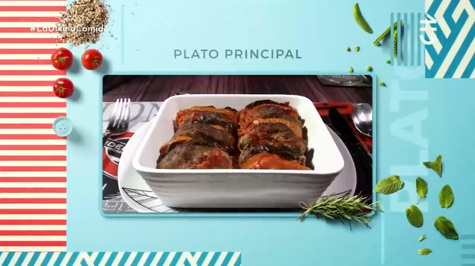 Karim Butte arrasó en "La Divina Comida" con abundantes platos