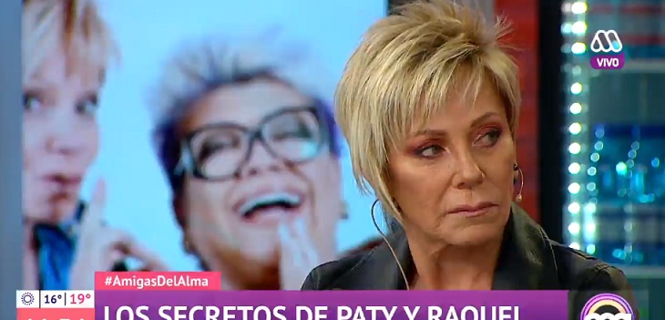 raquel argandoña se emociono en mucho gusto