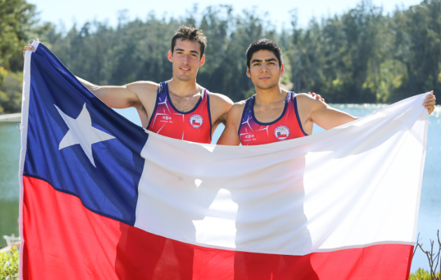 Abraham y Kalleg ganaron oro en Remo largo y Chile iguala su mejor marca en los Juegos Panamericanos