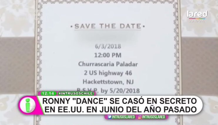 rony dance se casó