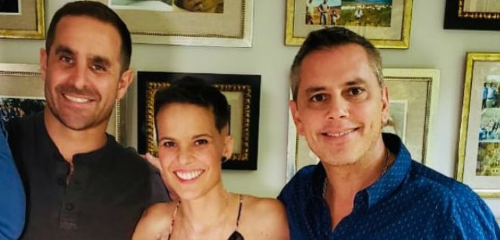 Viñuela y su reencuentro con Pedrito, el hijo de Javiera Suárez: 