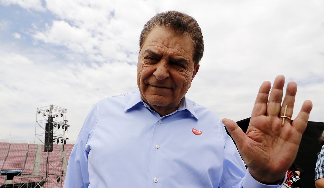 Don Francisco apareció en 