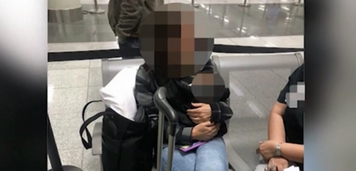 Mujer fue detenida en aeropuerto de Filipinas tras intentar sacar a recién nacido en bolso de mano