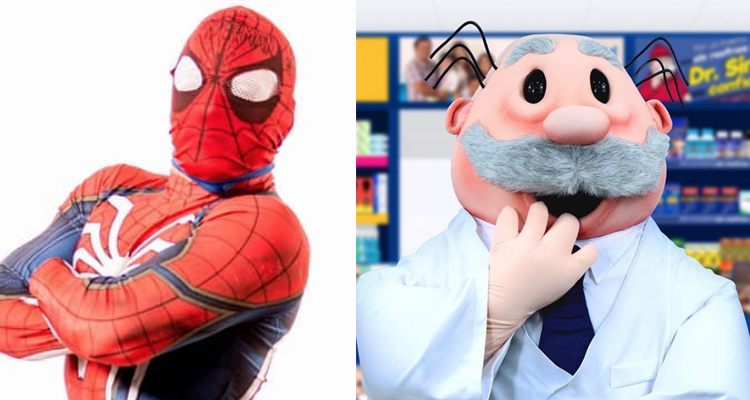 Se viene el 18: Sensual Spiderman y Dr. Simi encienden las redes sociales con animado pie de cueca