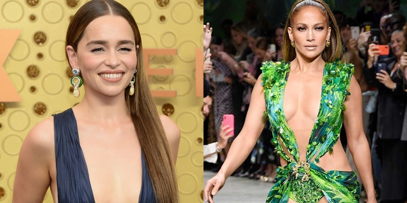 JLo se enteró que Emilia Clarke se inspiró en ella para su look de los Emmy: su reacción es adorable
