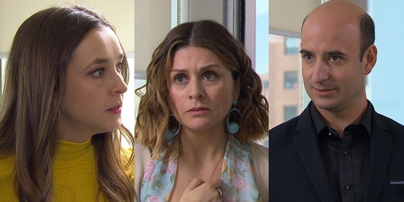 Samuel y Angélica frenaron obsesión de Javiera en Verdades Ocultas: la encararon frente a su doctora