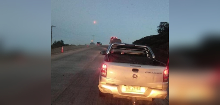 Registran caída de supuesto meteorito en Chiloé: generó cinco focos de incendio en Dalcahue