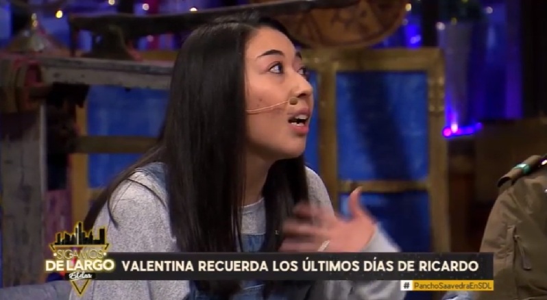 Valentina conmovió con relato tras la partida de su marido en Sigamos de Largo