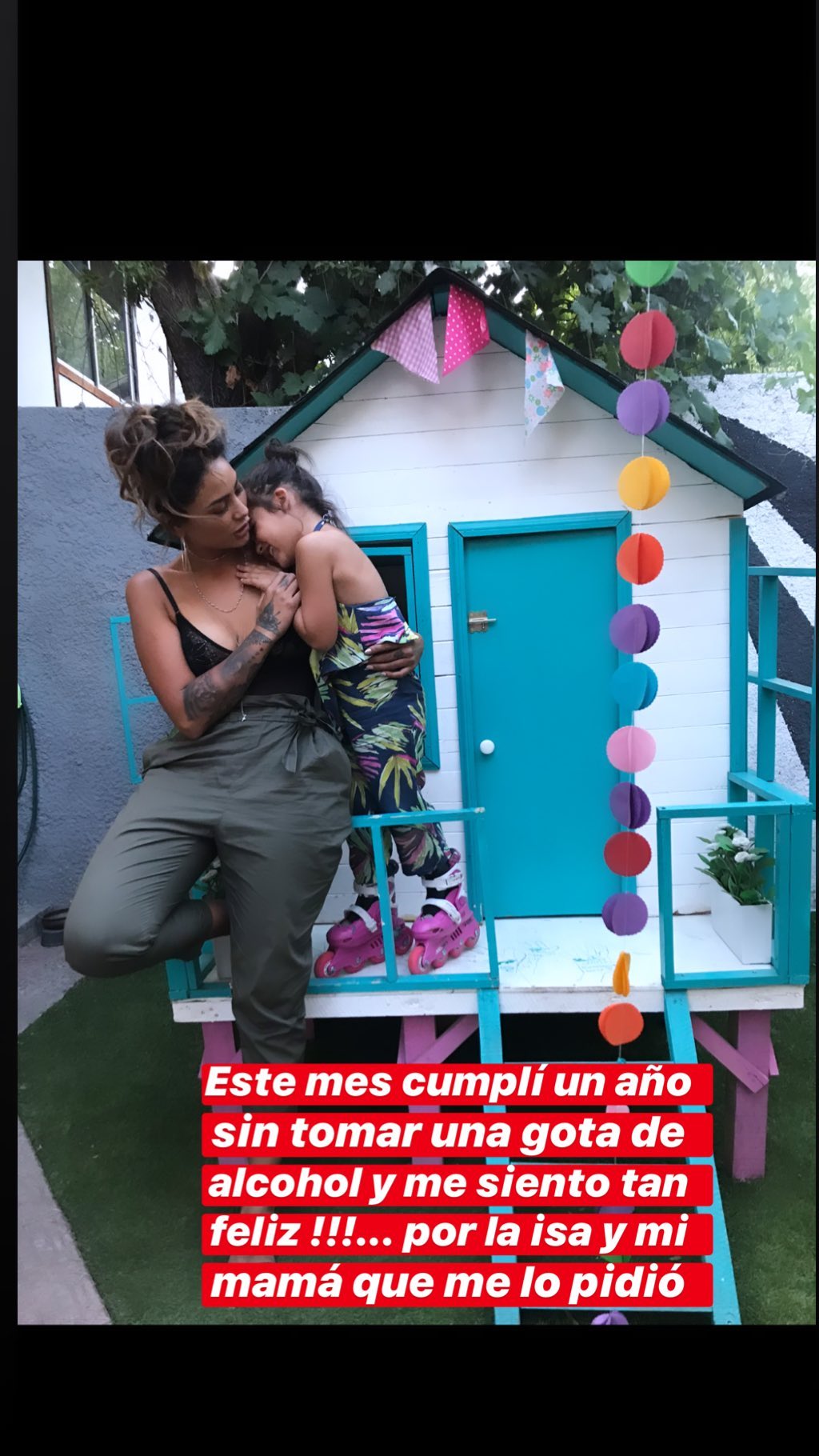 Camila Recabarren contó que lleva un año sin beber alcohol