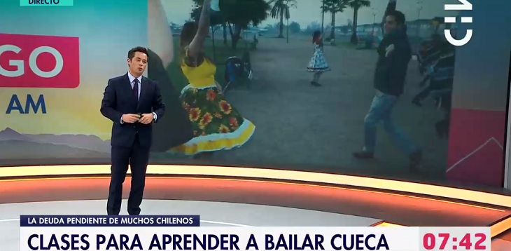 El exabrupto que se escuchó al aire en pleno despacho de noticiero matinal de Chilevisión