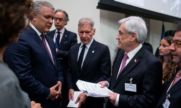 El mensaje de Harrison Ford a los chilenos para que sean 