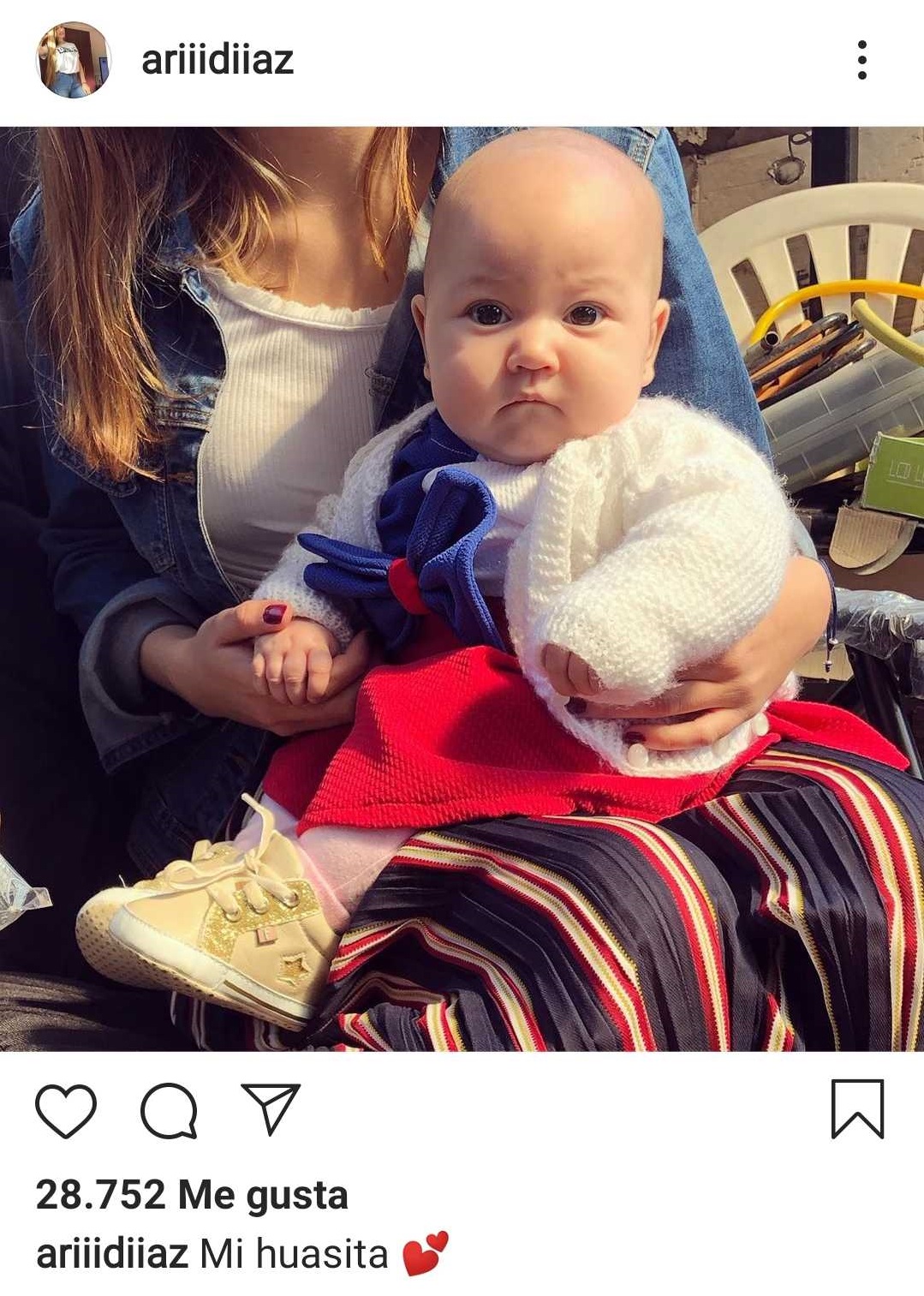 Hija de Sebastián Leiva