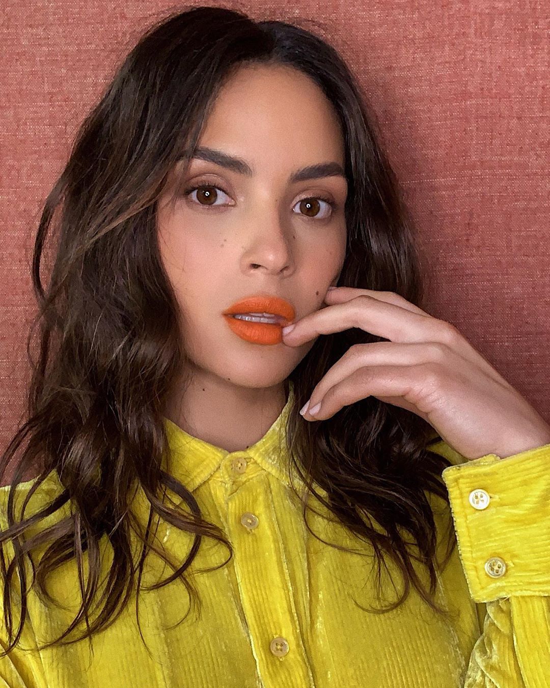 El labial para esta primavera es el naranjo