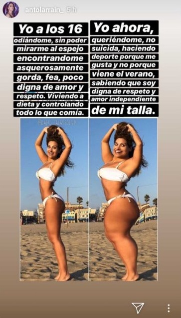 Modelo Antonia Larraín dio vuelta meme de Dani Palavecino sobre el cuerpo