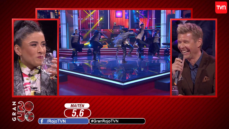 El divertido pero doloroso chascarro de Jazz Torres en el Gran Rojo