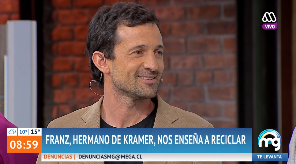 Hermano mayor de Stefan Kramer apareció en Mucho Gusto: es experto en reciclaje 