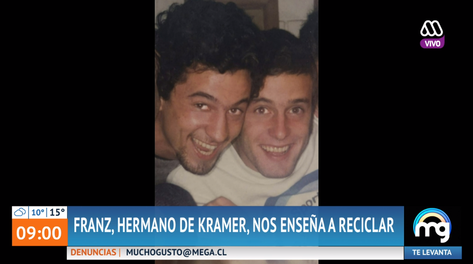 Hermano mayor de Stefan Kramer apareció en Mucho Gusto: es experto en reciclaje 