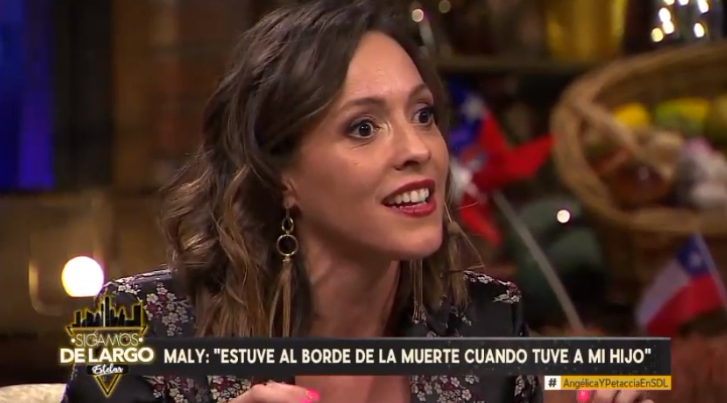 Maly Jorquiera reveló crítico episodio que vivió en parto de su hijo