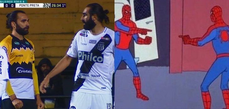 Dos jugadores del fútbol brasileño causan furor por su parecido: hinchas crearon hilarantes memes