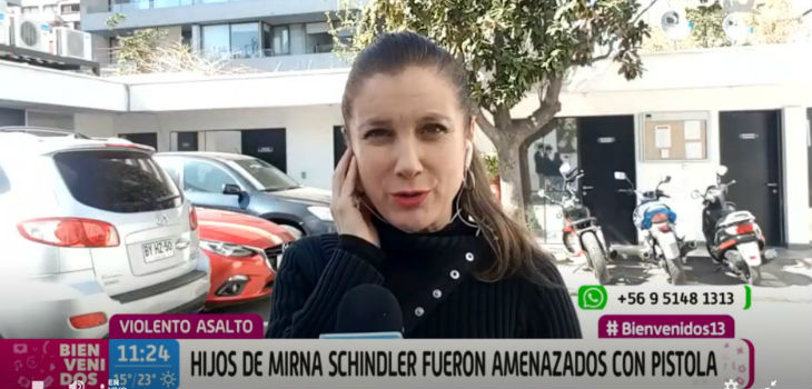 Mirna Schindler relató terrible asalto a sus dos hijos: 