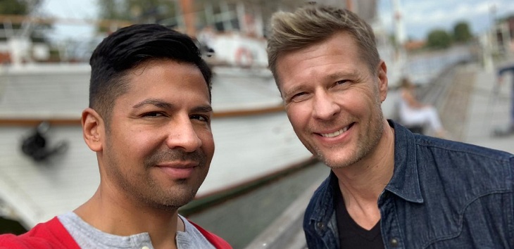 Las postales de las vacaciones de Neilas Katinas junto a su pareja: ahora se reintegra al Gran Rojo