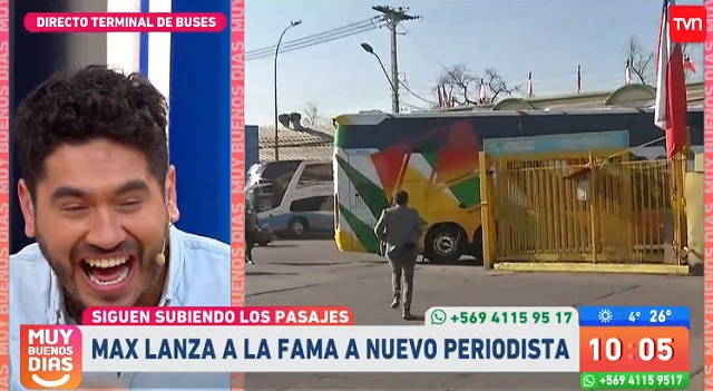 joven perdió el bus