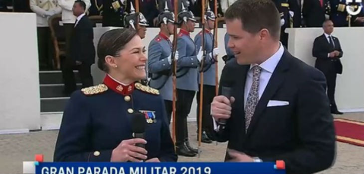 No les gustó: la critica que se repitió en Twitter sobre la locución de la Parada Militar