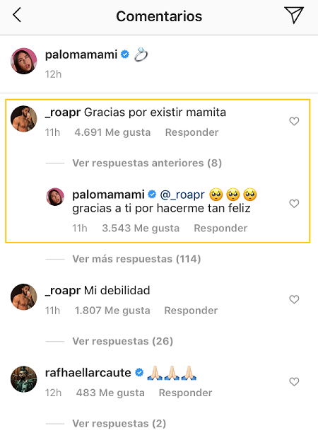 paloma mami y pareja