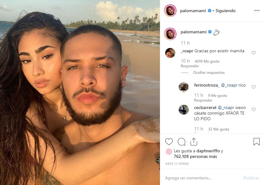 paloma mami y pareja