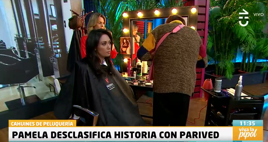 Pamela Díaz relato particular episodio que vivió con Parived