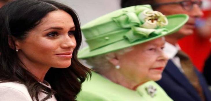 Otra vez: Meghan Markle apareció con una prenda prohibida por la Reina Isabel
