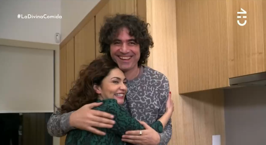 Tamara Acosta se ganó ovación del público en su paso por La Divina Comida