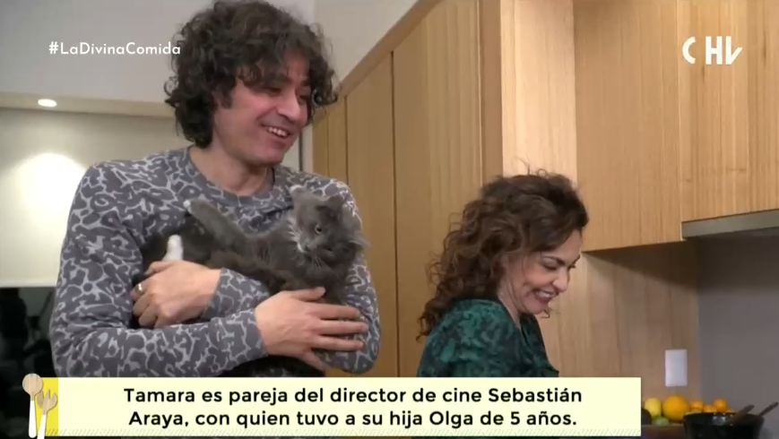 Tamara Acosta se ganó ovación del público en su paso por La Divina Comida