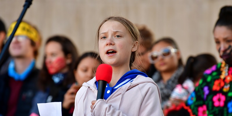 Greta Thunberg envió mensaje de apoyo al país: 