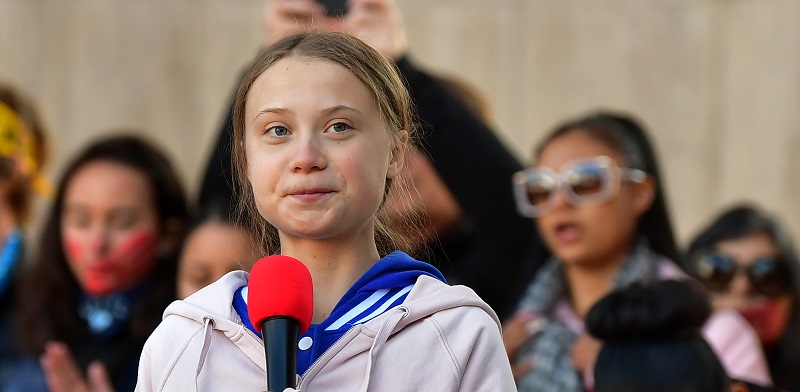Greta Thunberg reaccionó en Twitter tras cancelación de la COP25 en medio de su viaje rumbo a Chile
