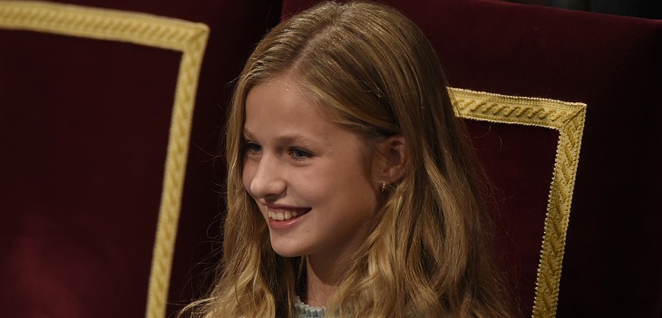 El look de gala de la princesa Leonor para histórico evento con el se distancia de su hermana Sofía