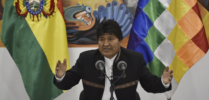 Evo Morales gana elecciones en Bolivia en medio de acusaciones de fraude: 