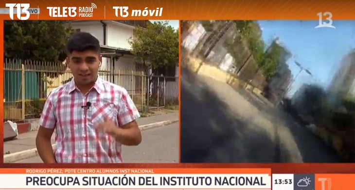 rodrigo perez, dirigente instituto nacional