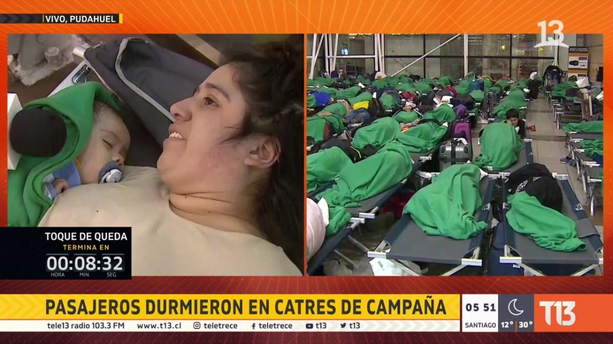El desgarrador relato de madre varada con su bebé en el aeropuerto por toque de queda: “Es inhumano”