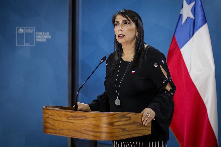 Karla Rubilar habla sobre marchas