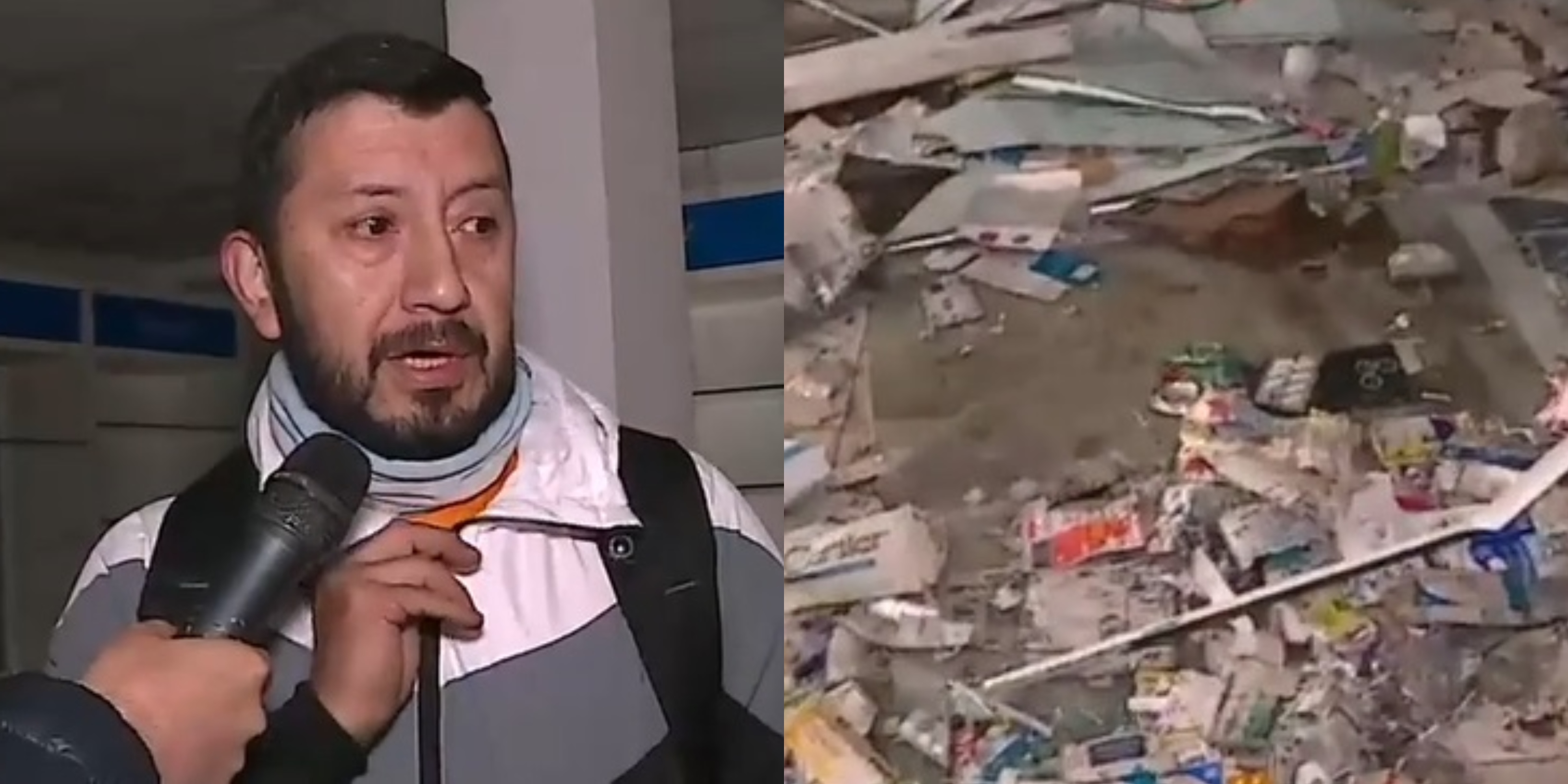 Se llevaron hasta los mesones: el crudo relato de trabajador de farmacia saqueda en Santiago