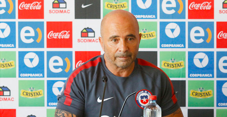 Sampaoli aseguró sentirse orgulloso del pueblo chileno por manifestaciones 